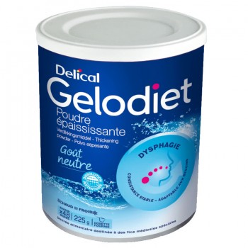 Delical Gelodiet Thickening Powder 225g (Pack of 12 Cans)