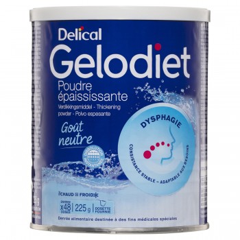 Delical Gelodiet Thickening Powder 225g (Pack of 12 Cans)